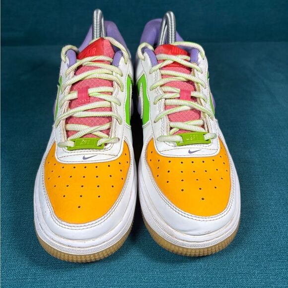 Nike Air Force 1 LV8 (GS) Size 5.5Y/7Women multicolor sneakers - Picture 4 of 8